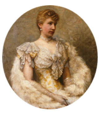 Princess Alice, 1893
Oil on canvas by Louis Maeterlinck (1846-1926)
(c) Princely Palace of Monaco