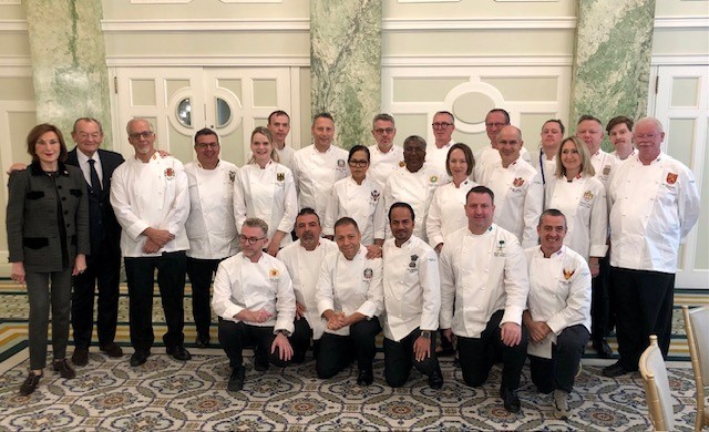 CCC members at lunch with Ambassador Maguy Maccario Doyle at the Willard Intercontinental, Washington, D.C.